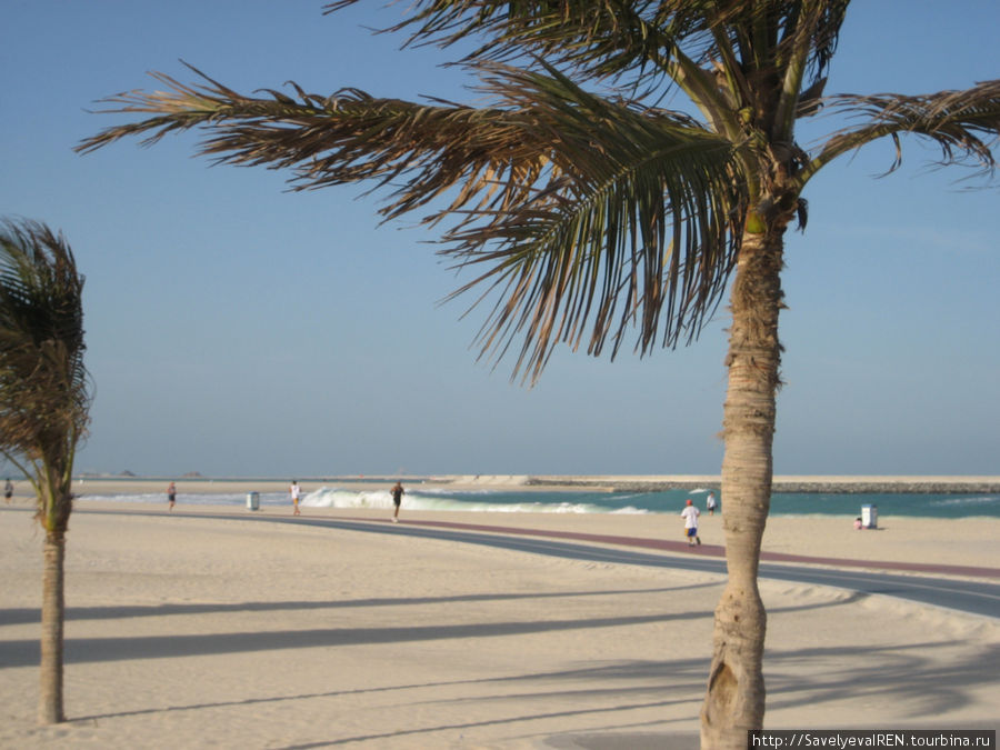 Пляж Марина Бич. Дубай, ОАЭ