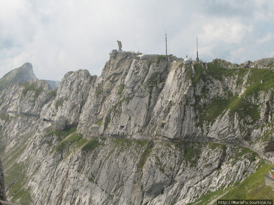 Спуск с Пилатуса Люцерн, Швейцария