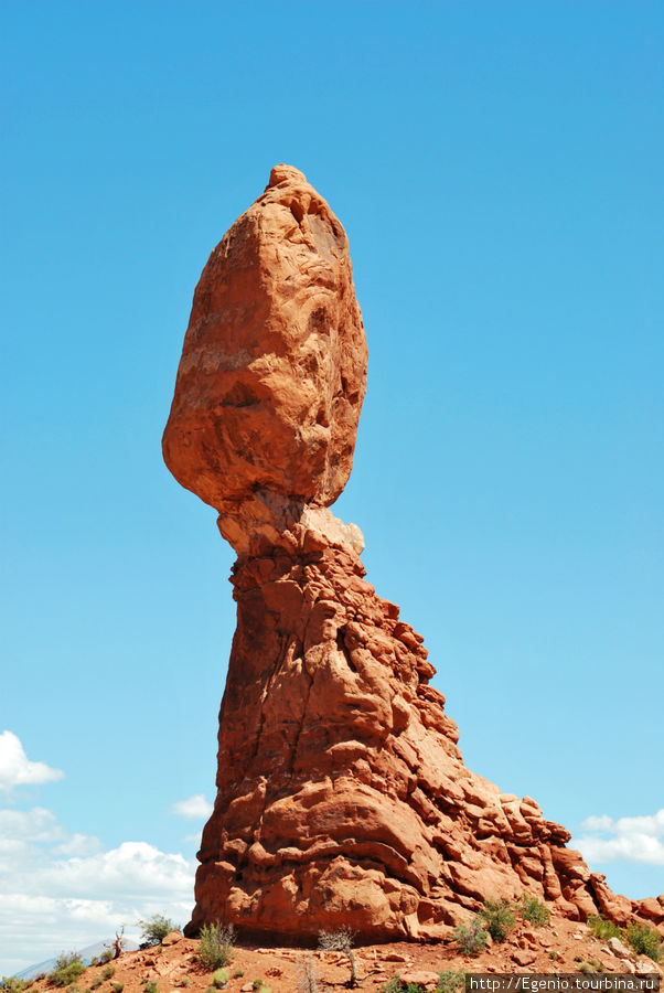 Balanced rock Национальный парк Арчес, CША