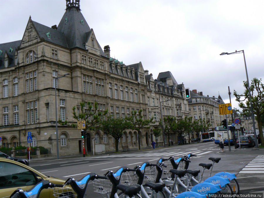 В Люксембурге ну очень популярны велосипеды. Люксембург, Люксембург