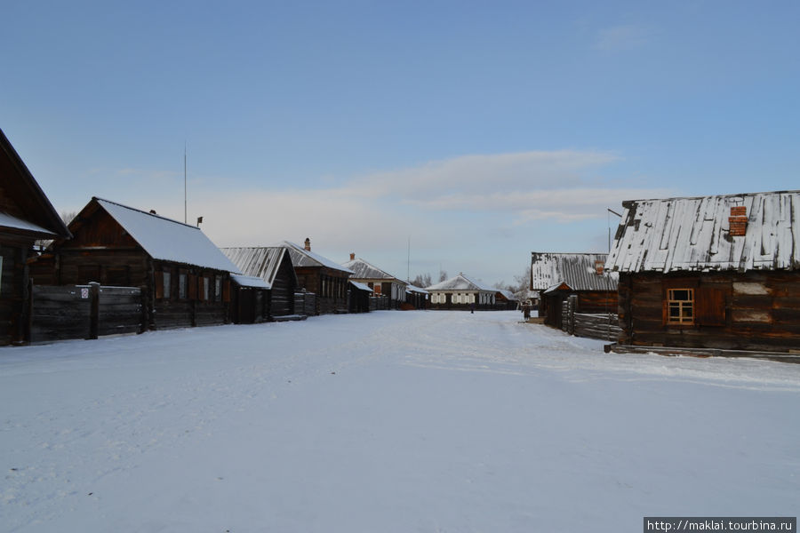 Зимняя прогулка по старому Шушенскому Шушенское, Россия