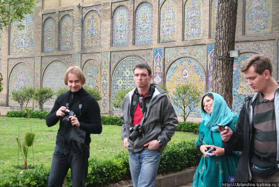 в Golestan Palace. Тегеран, Иран