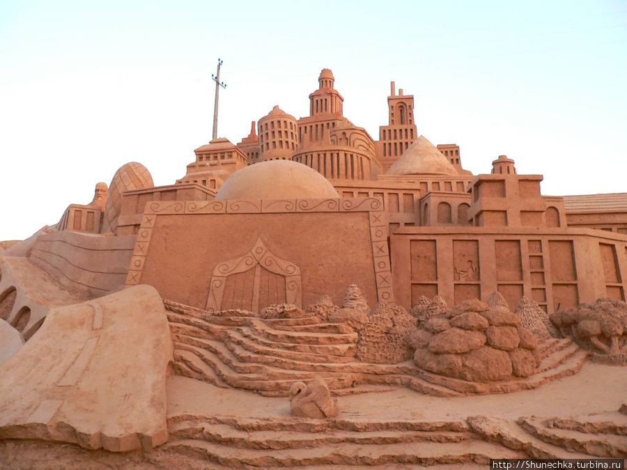 Город песчаных фигур Фиеса Пера, Португалия