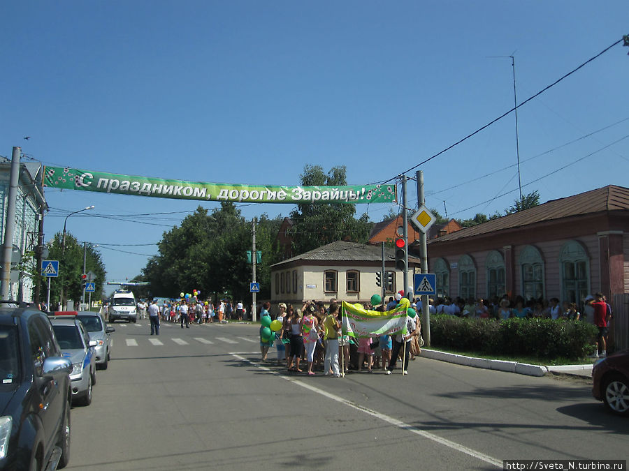 Шествие на день города Зарайск, Россия