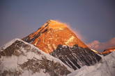 Эверест, вид с Калапаттара, расстояние до вершины по прямой- 9 км