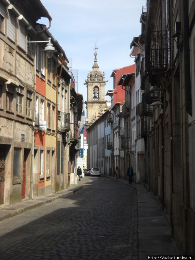 В старом городе Брага, Португалия