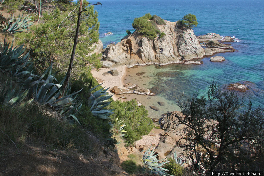здесь не доходя до Феналса находится еще один симпатичный островок и пляж Ллорет-де-Мар, Испания