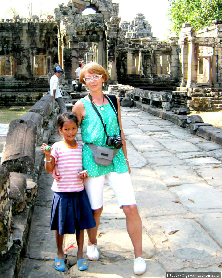 Мы с ней подружились Провинция Сиемреап, Камбоджа