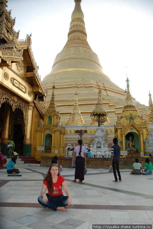 Шведагон, сказка Янгон, Мьянма