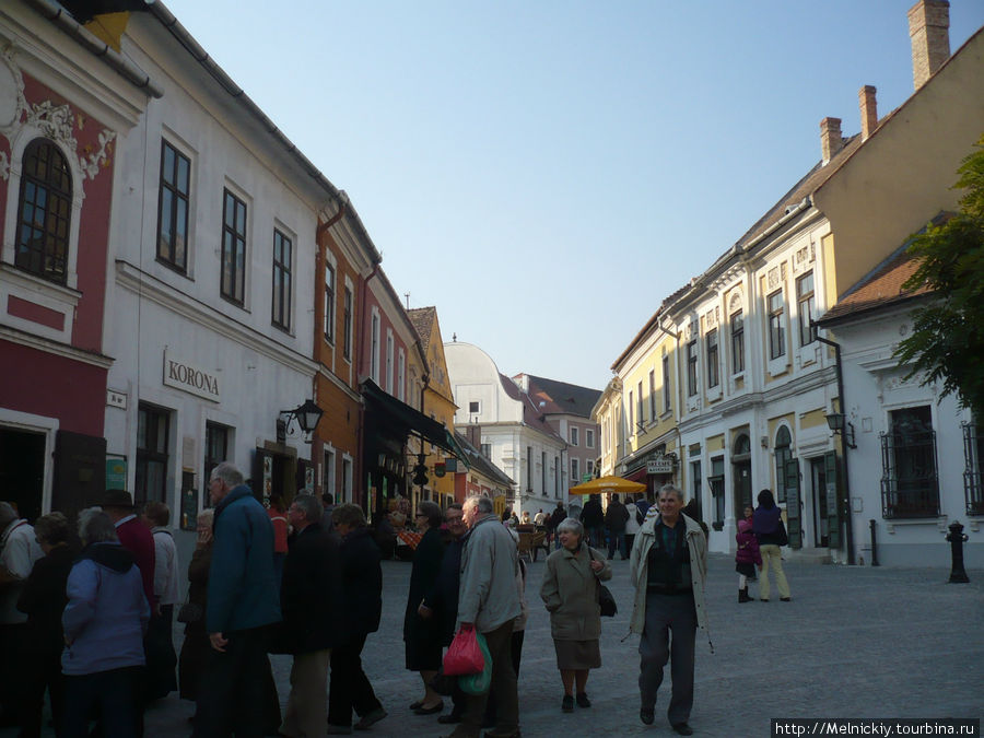 Прогулка по городу мастеров Сентендре, Венгрия