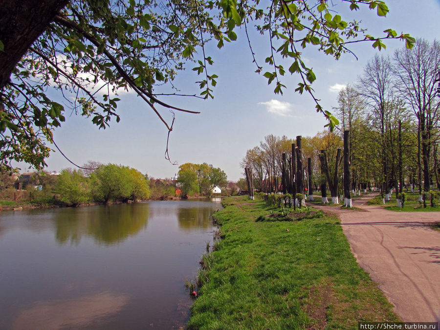 Вход в парковую зону Калиновка, Украина