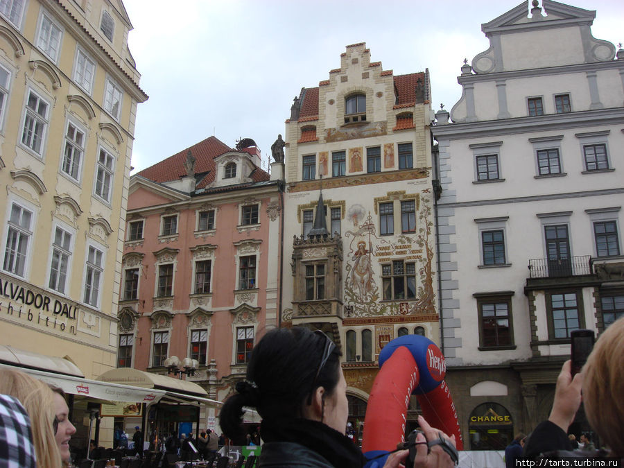 Самая народная площадь, где проходят все мероприятия. Прага, Чехия