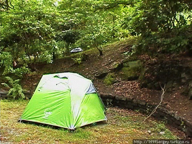 Берген с высоты Флёйен Берген, Норвегия