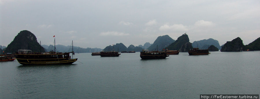 Панорама Халонг бухта, Вьетнам