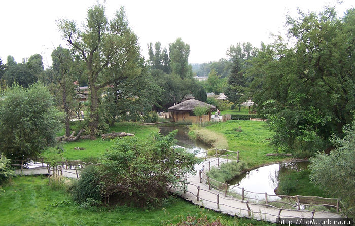 место отдыха в Пражском зоопарке Прага, Чехия