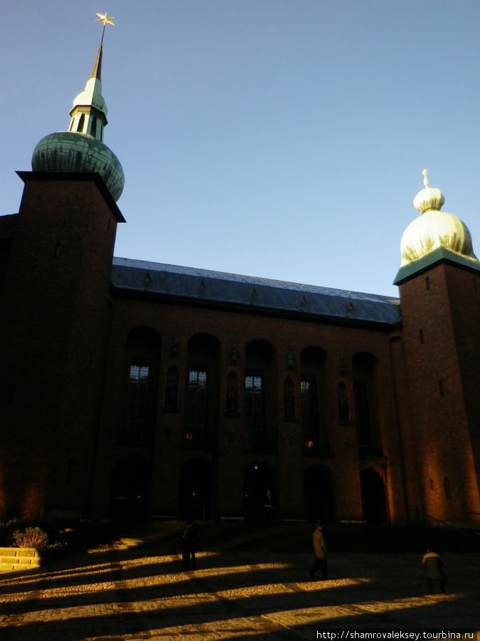 Утро Стокгольмской ратуши Стокгольм, Швеция
