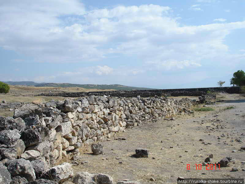 Античный Гиераполис Памуккале (Иерополь античный город), Турция