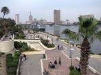 Хороший парк на левом берегу Нила