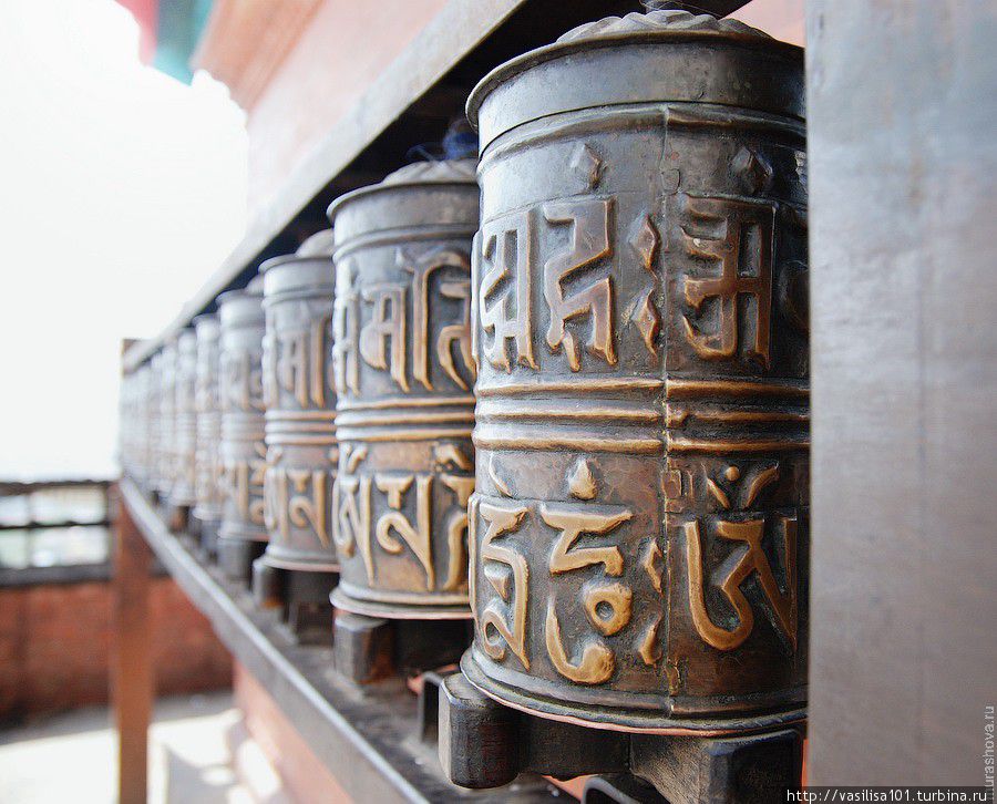 Ступа Сваямбунатх в Катманду Катманду, Непал