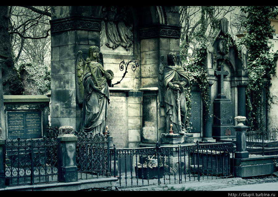 Прогулки по кладбищу или раздумья о вечном Прага, Чехия