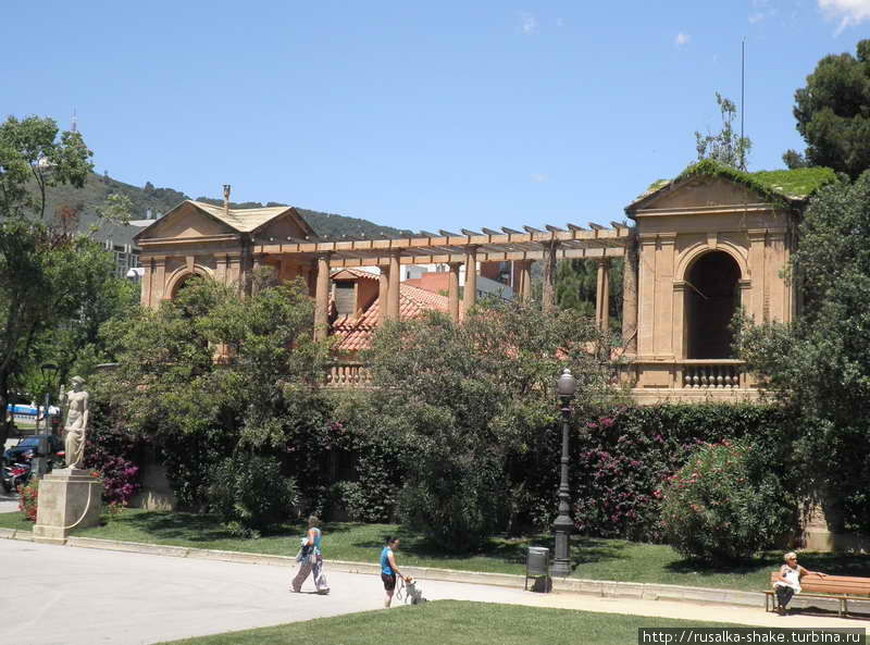 Королевский дворец в Педралбесе Барселона, Испания