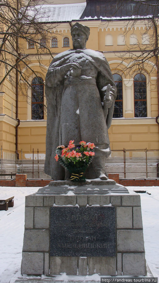 Памятник Богдану Хмельницкому Берестечко, Украина