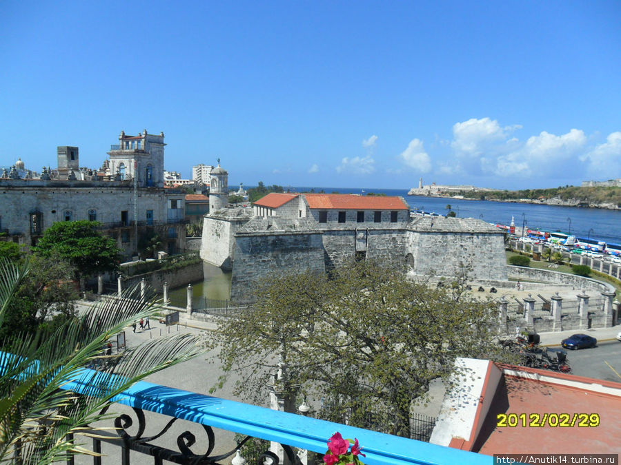 вид с крыши отеля Гавана, Куба