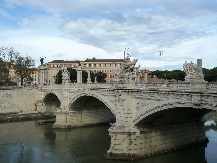 Ponte Vittorio Emanuele II Рим, Италия
