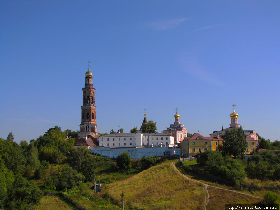 Панорама монастыря. Рязанская область, Россия