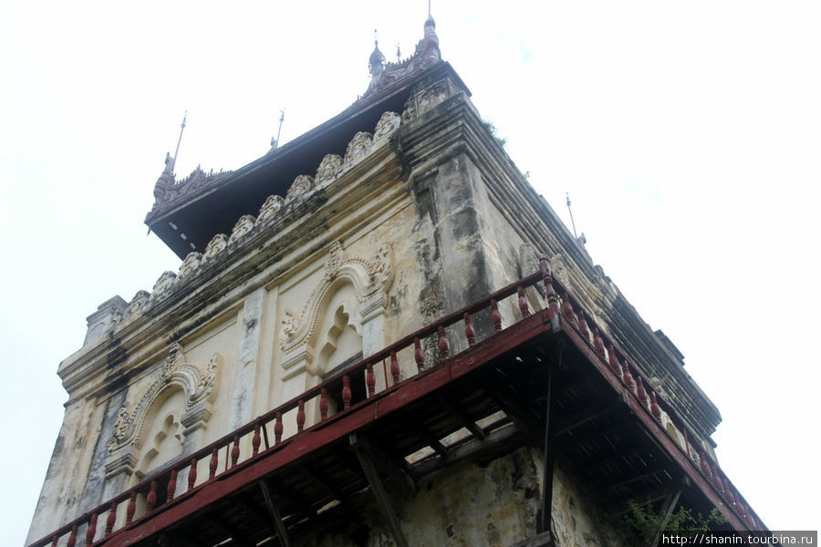 Падающая башня Мандалай, Мьянма