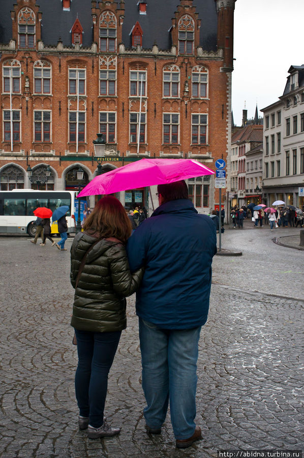 Дождливый Брюгге Брюгге, Бельгия