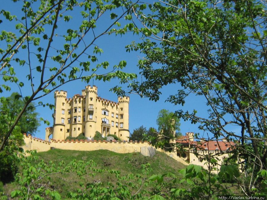 Замок на холме Фюссен, Германия