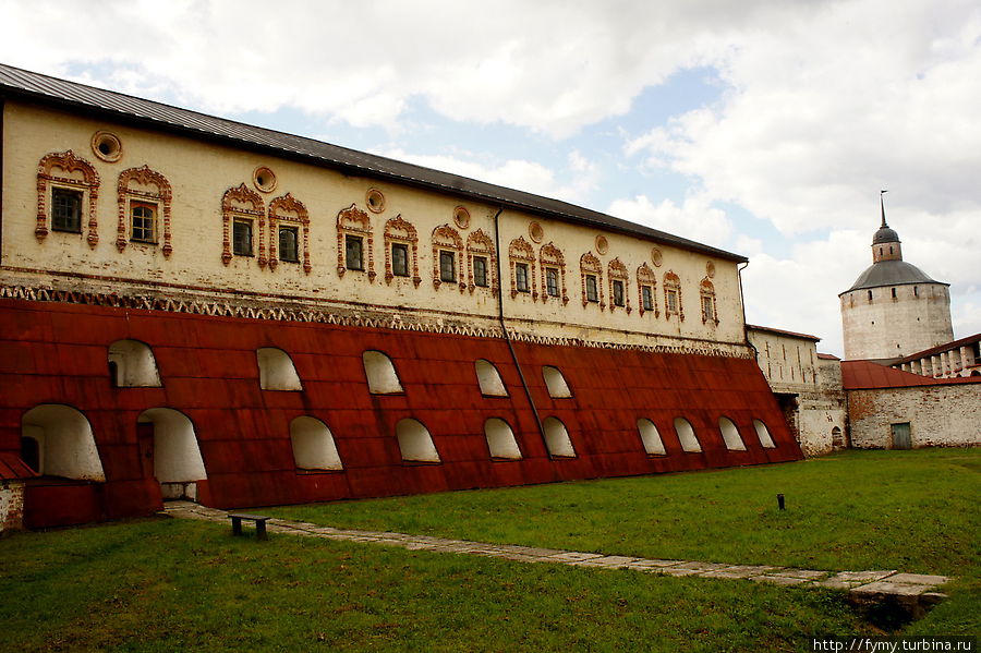 Кирилло-белозерский монастырь. Келии Россия