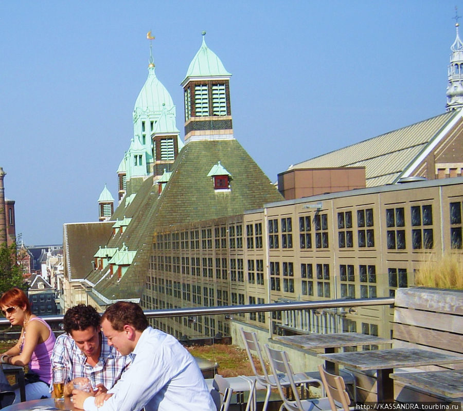 Посмотреть бесплатно на город с высоты. Амстердам, Нидерланды