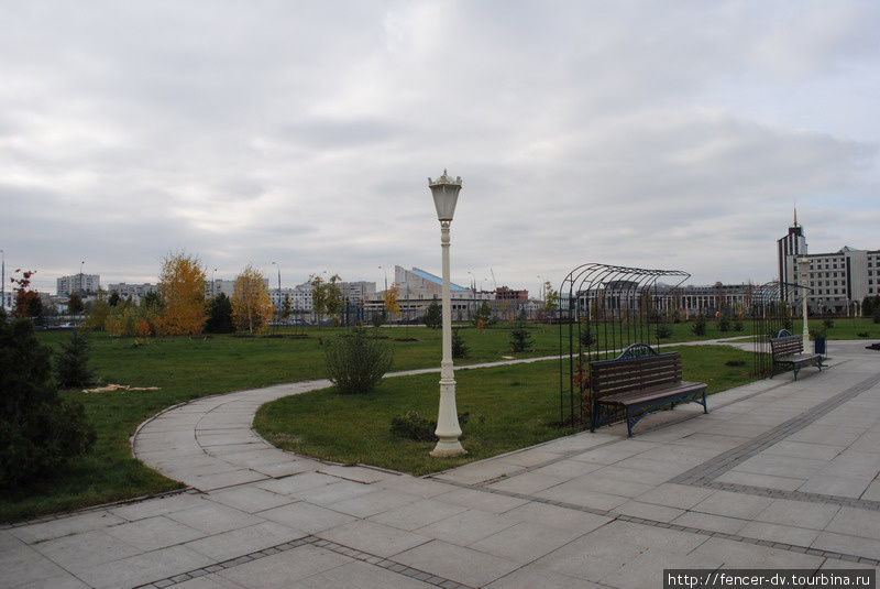 Стареющий парк тысячелетия Казань, Россия