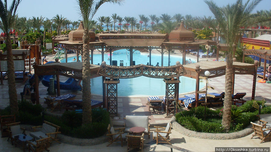 Территория отеля Хургада, Египет
