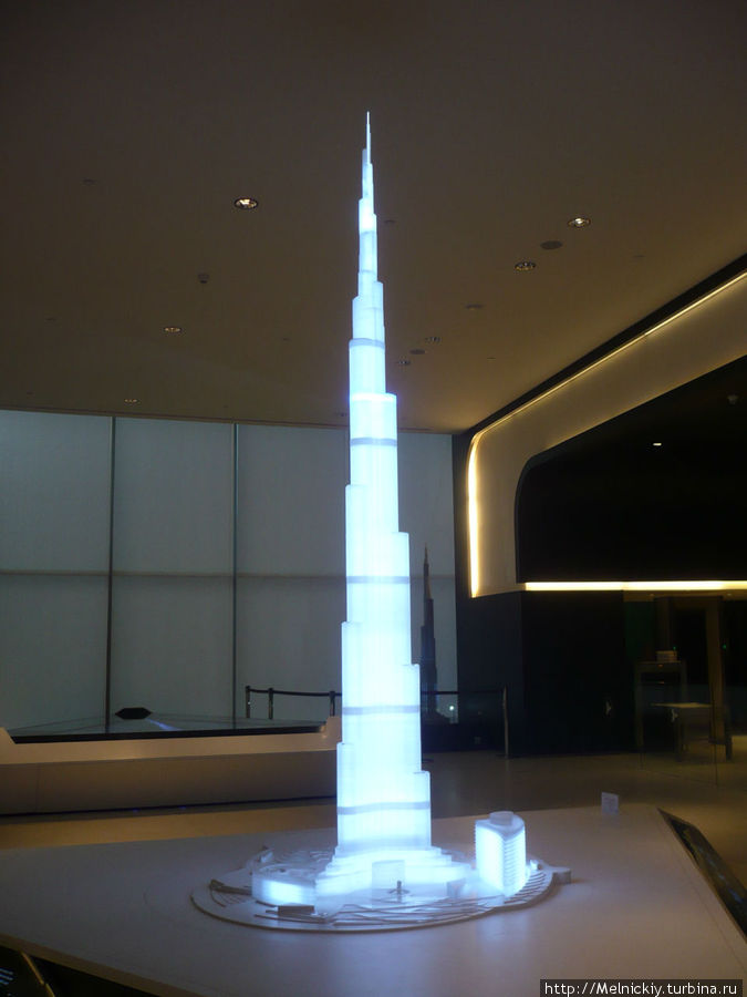 Дубайская башня - Бурдж-Халифа Дубай, ОАЭ