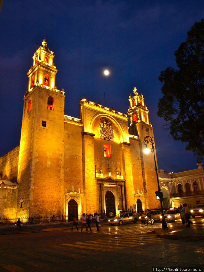 Самый древний собор в континентальной Америке Мерида, Мексика