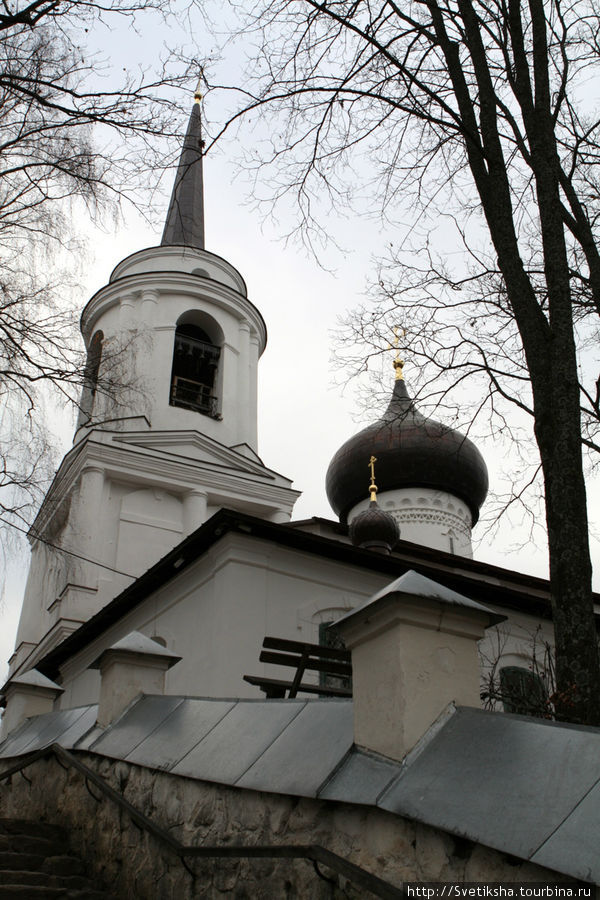 Могила Пушкина в Святогорском монастыре