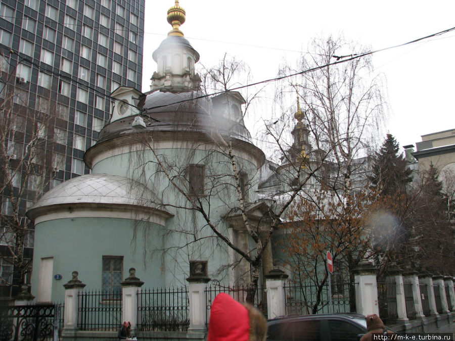 церковь Космы и Дамиана на Маросейке. Москва, Россия