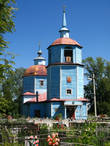 Церковь недалеко от города Луховицы