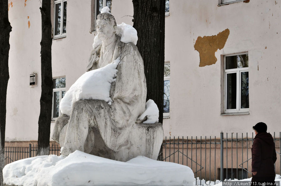 Липовый город зимой Липки, Россия