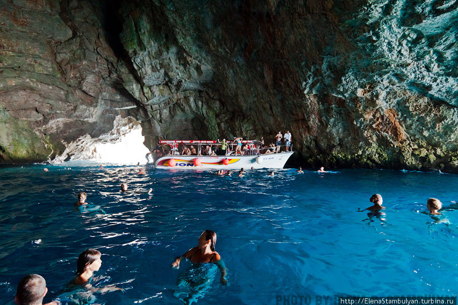 Голубая пещера Область Котор, Черногория