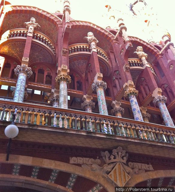 Дворец Каталонской музыки Барселона, Испания