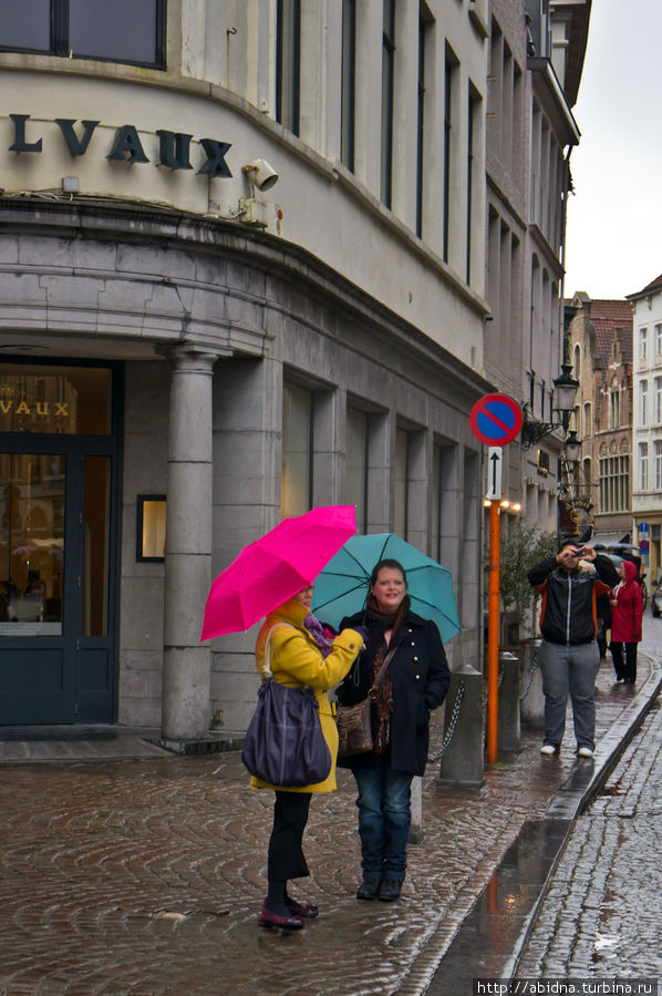 Дождливый Брюгге Брюгге, Бельгия