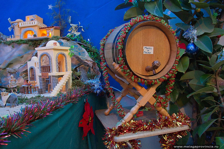 Какое же рождество без хорошего местного вина? Малага, Испания
