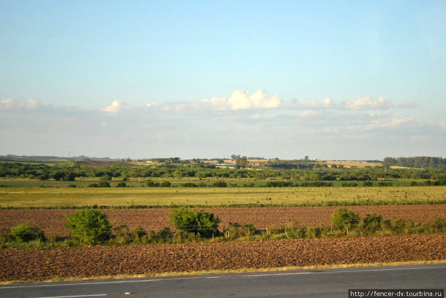 Уругвайская провинция за окном Колония-дель-Сакраменто, Уругвай