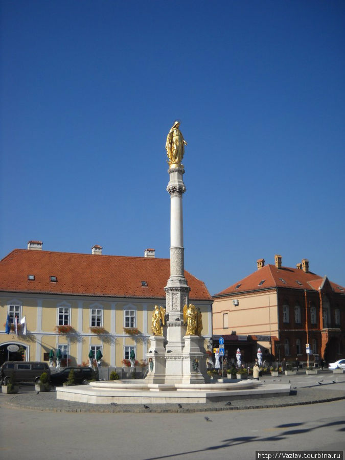 На площади Загреб, Хорватия