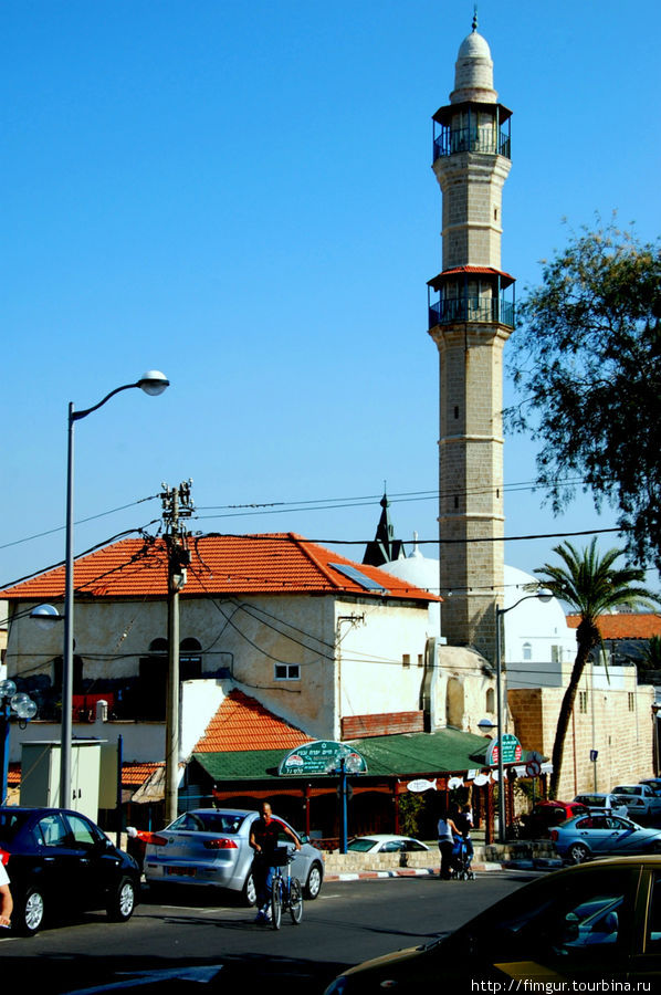 Минарет мечети Махмудия. Яффо, Израиль