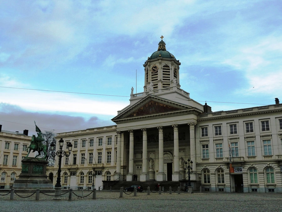 На Place Royale Брюссель, Бельгия